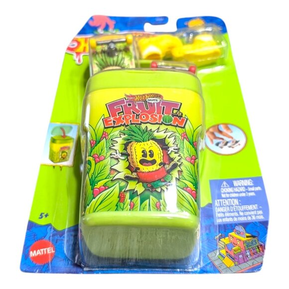 HOT WHEELS Skate Finger Board Fruit Explosion NEW SEALED 2024 RARE Collectible - Picture 4 of 8